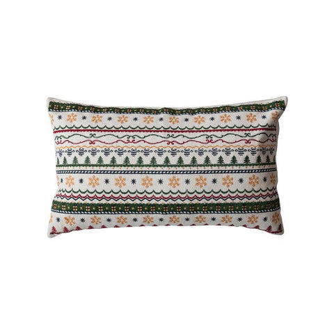 Fair Isle Lumbar Pillow