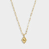 Talis Waterproof Gold Charm Necklace