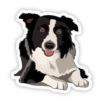 Border Collie Dog Sticker