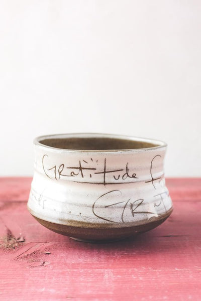 Gratitude Tea Bowl