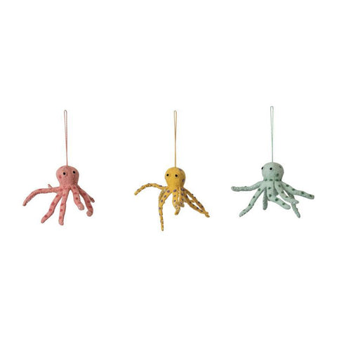 Dazzled Octopus Ornament