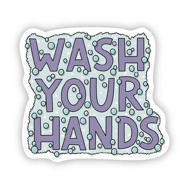 Wash Your Hands Sticker