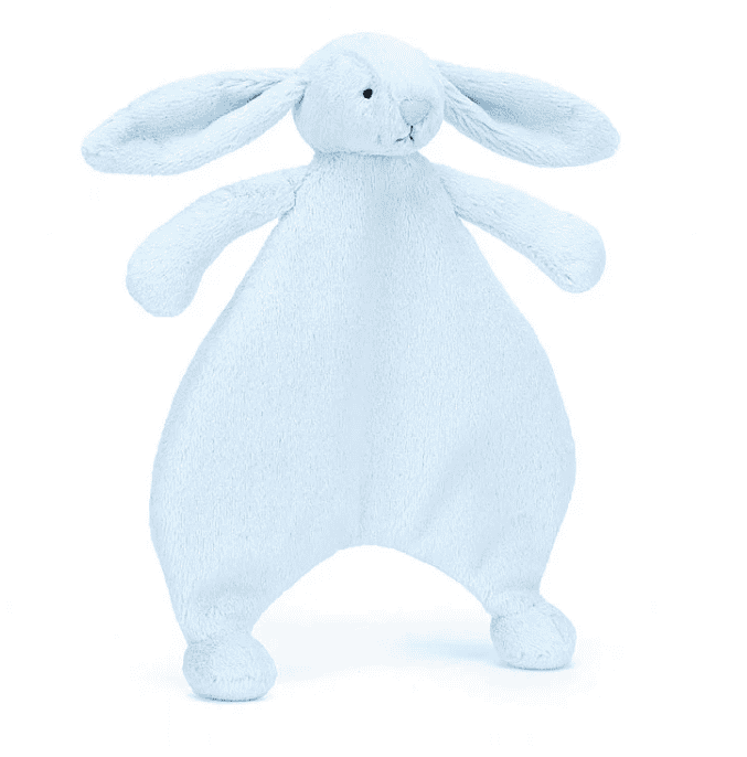 Bashful Blue Bunny Comforter