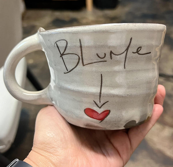 Blume is Heart Mug