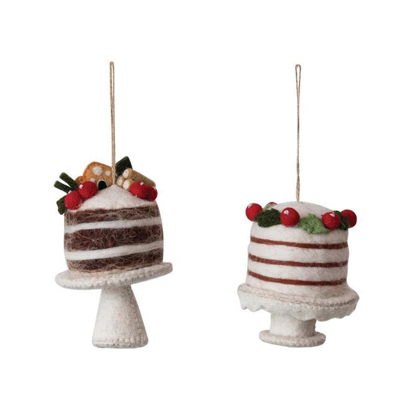 Wool Cake Ornament