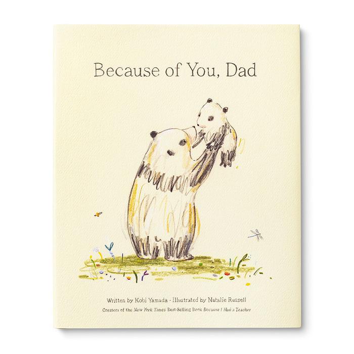 Because of you, Dad Book