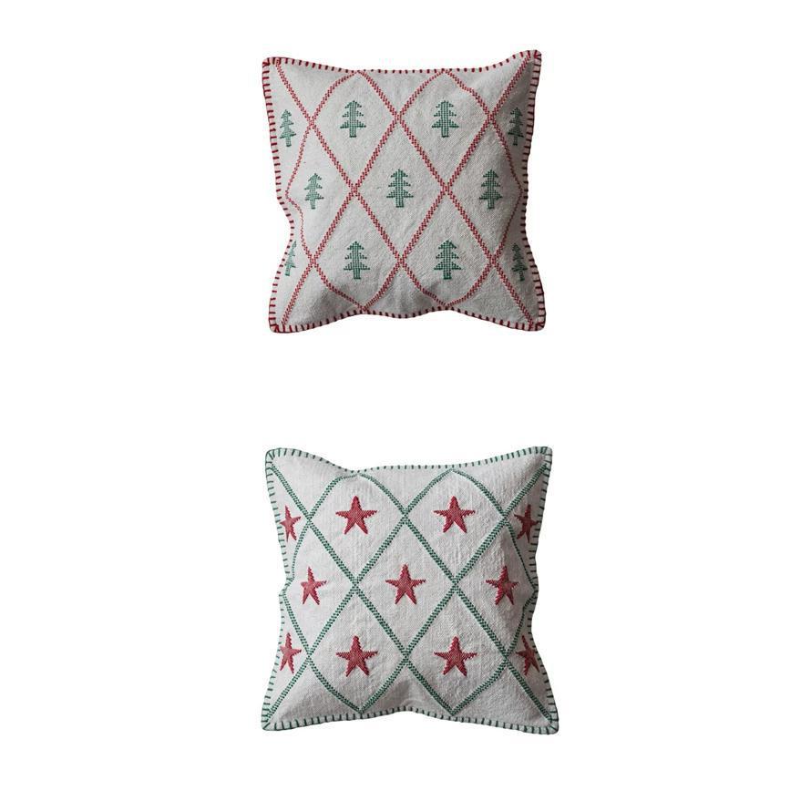 Woven Star Pillow