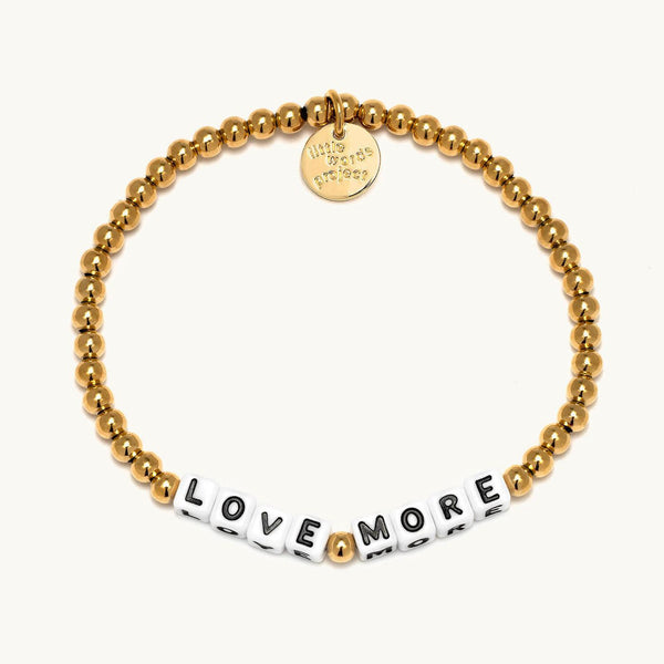 Love More Gold Bracelet