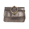 Aria Liquid Metal Ring Bag