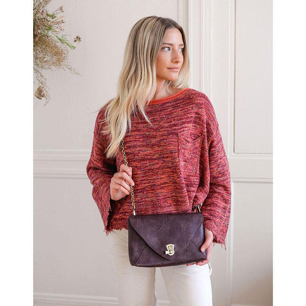 Claudia Keyhole Envelope Crossbody