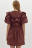 Chocolate Frill Dress