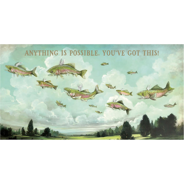 You've Got This Flying Fish Card