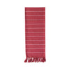 Red Fringe Table Runner