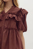 Chocolate Frill Dress