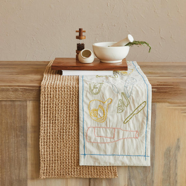 Waffle Weave Table Runner