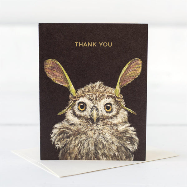 Thank You Owl Card