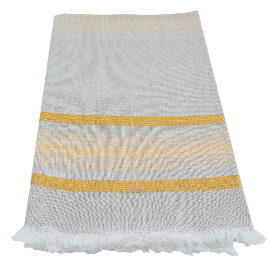 Wheat Gold Chambray Towel