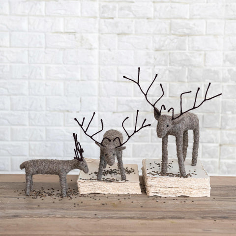 Wool & Wire Reindeer