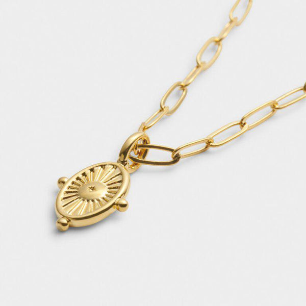 Talis Waterproof Gold Charm Necklace