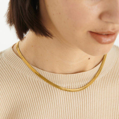 Ciana Waterproof Gold Necklace