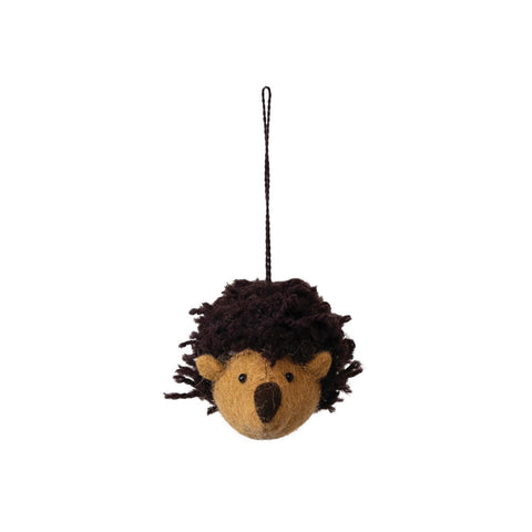 Wool Hedgehog Ornament