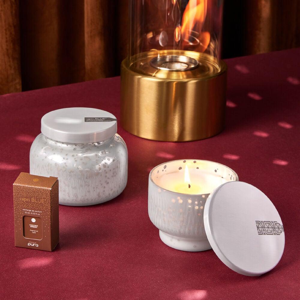 Chestnut Embers Holiday Mercury Candle