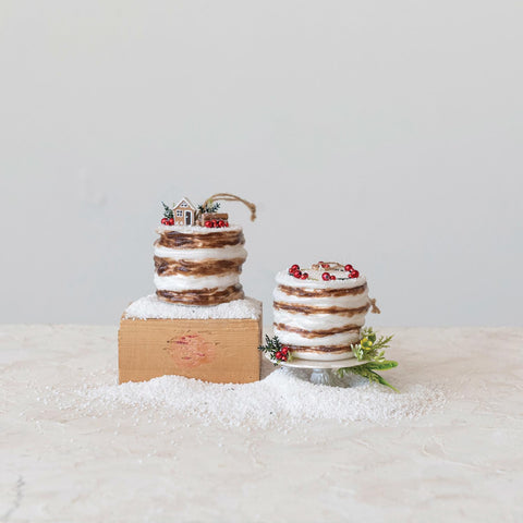 Christmas Cake Ornament