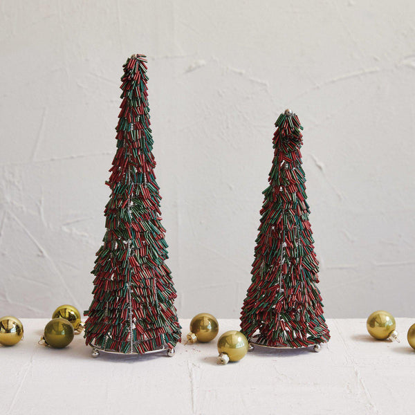 Glass Bead Christmas Tree