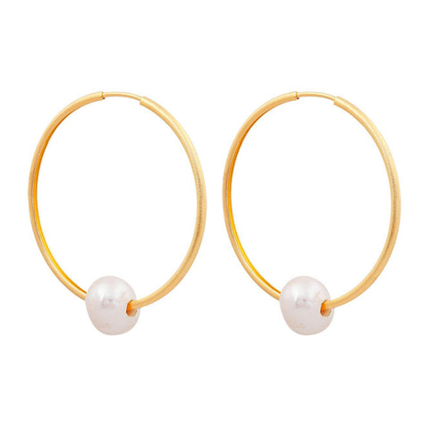 Jari Hoop Earring 18K