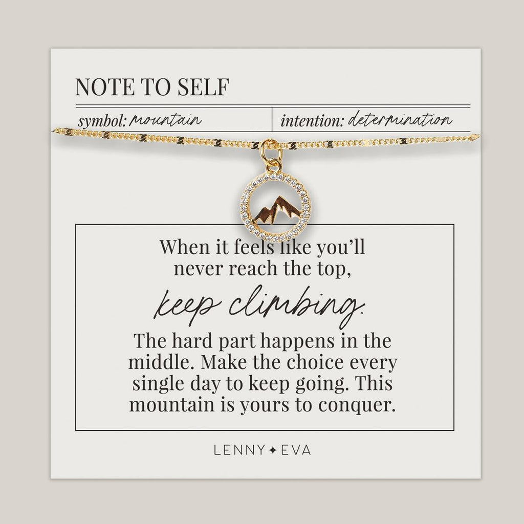 Intention Necklace Mountain