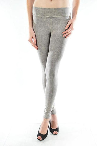 Grey Washed Jeggings