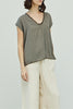 Shell Umber Blouse